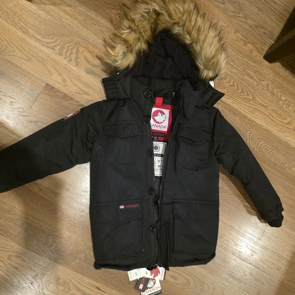 Canada Weather Gear Big Kid Boys Water Resistant Heavyweight Parka NWT Size 8 Sm - Picture 10 of 10
